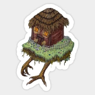 Baba Yaga Sticker